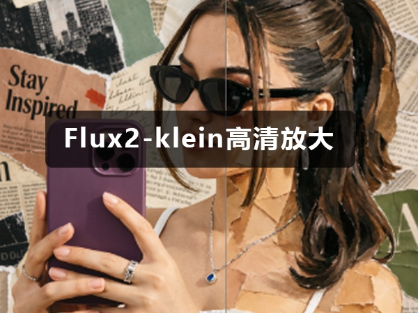 Flux2-klein高清放大工作流 工作流缩略图
